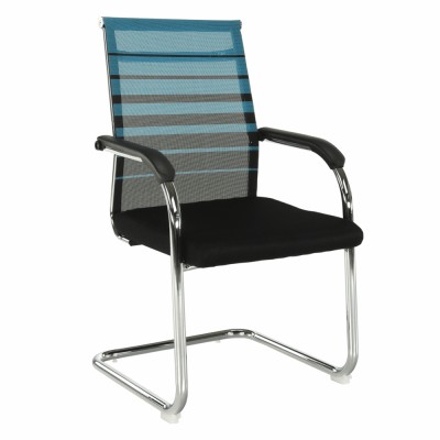 Zasadacia stolička, modrá/čierna, ESIN