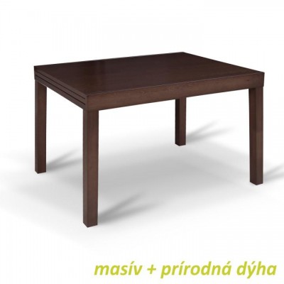 Jedálenský stôl, rozkladací, wenge, 120-240x90 cm, FARO