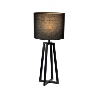 Stolná lampa, čierna, QENNY TYP 15 LT8074