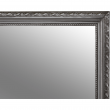 Zrkadlo, strieborný drevený rám, MALKIA TYP 3