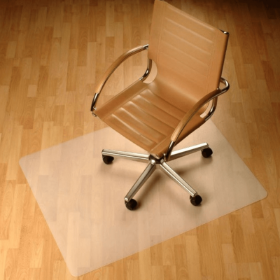 Ochranná podložka pod stoličku, transparentná, 100x70 cm, 0,5 mm, ELLIE NEW TYP 1